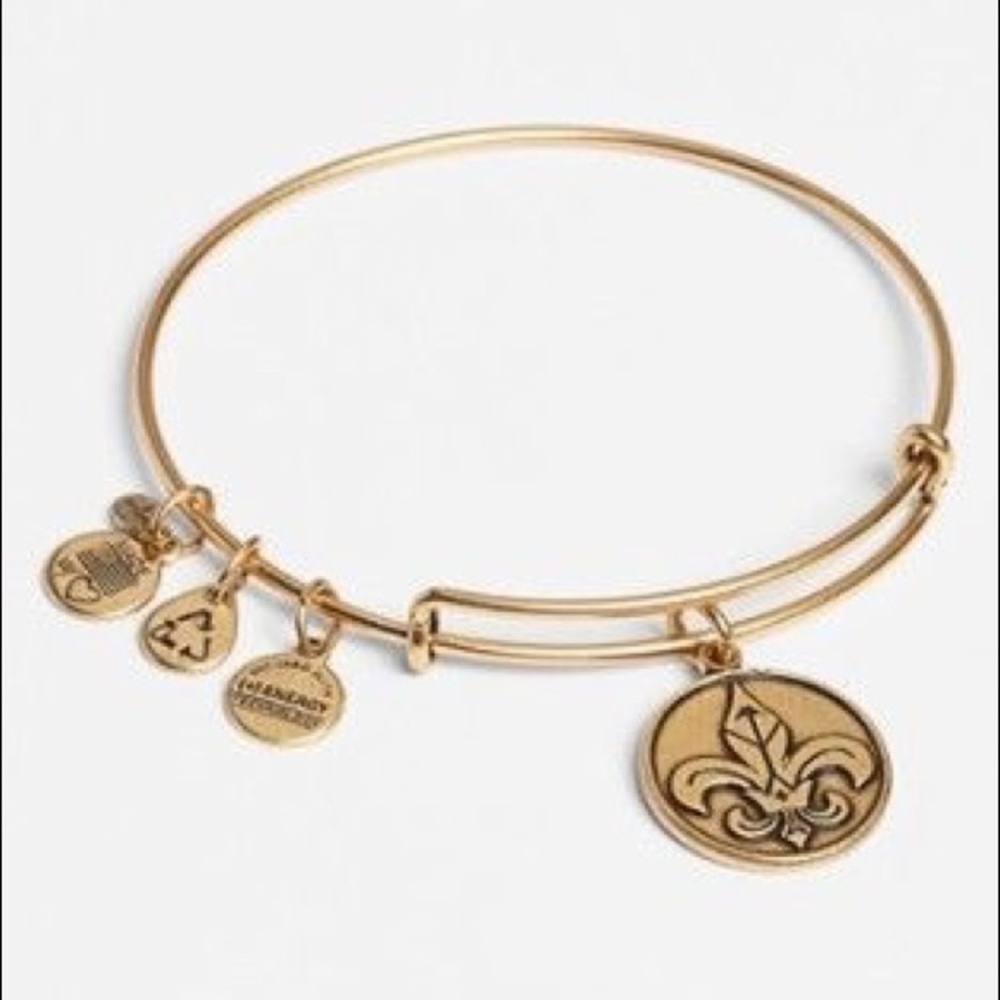 🥳 HP 🎉 Alex and Ani Classic Fleur de Lis bangle